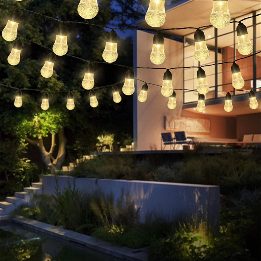 LED Crystal Ball 5M Solar Light Power LEDs String Fairy Lights Waterproof Solar Garlands Lighting Garden Christmas Wedding Decor
LED Crystal Ball 5M Solar Light Power LEDs String Fairy Lights Waterproof Solar Garlands Lighting Garden Christmas Wedding Decor