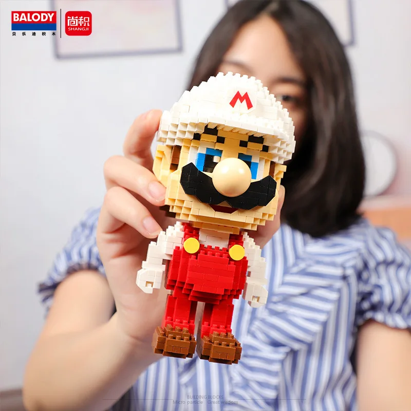 Mini Super Brothers Model Building Blocks Cartoon DIY Game Characters Assembling Connecting Building Blocks Children's Toy Gifts
Mini Super Brothers Model Building Blocks Cartoon DIY Game Characters Assembling Connecting Building Blocks Children's Toy Gifts