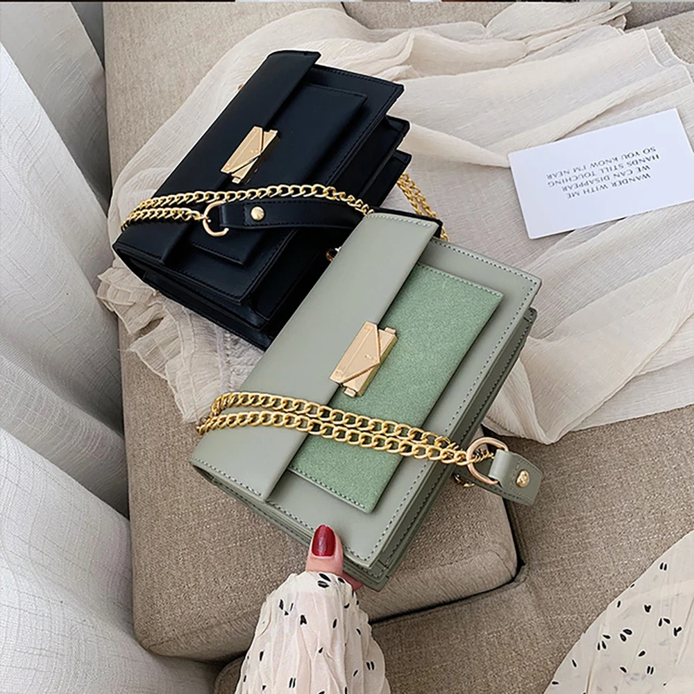 Bags for Women 2020 Luxury New Metal Chains Messenger Bag Purses and Handbags PU Leather Designer Versatile Shoulder Crossbody
Bags for Women 2020 Luxury New Metal Chains Messenger Bag Purses and Handbags PU Leather Designer Versatile Shoulder Crossbody