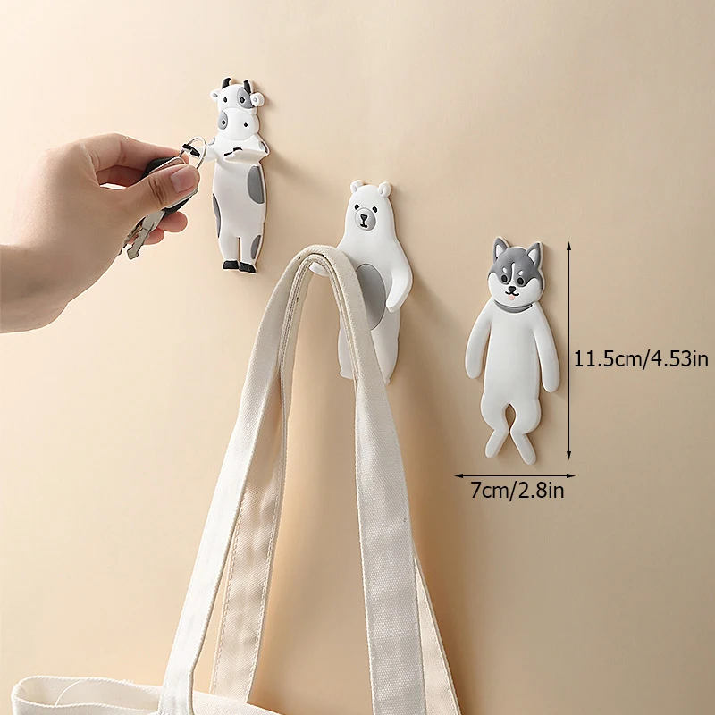 Lovely Animal Fridge Hook Key Wall Crochet Holder Removable Kitchen Hooks Home Decor Key Holder Wall Can Washed Holder Wall Hook
Lovely Animal Fridge Hook Key Wall Crochet Holder Removable Kitchen Hooks Home Decor Key Holder Wall Can Washed Holder Wall Hook