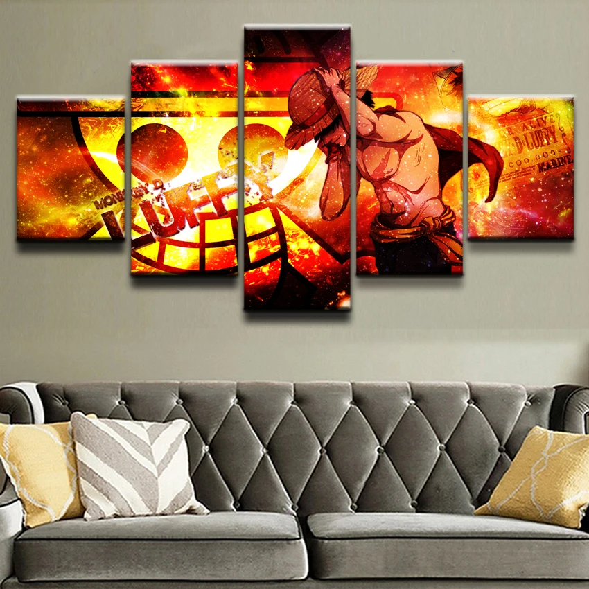 Canvas Printed Wall Art Painting Animation Poster 5 Panel One Piece Cool Characters Modern Home Decor Pictures Artwork Framework
Canvas Printed Wall Art Painting Animation Poster 5 Panel One Piece Cool Characters Modern Home Decor Pictures Artwork Framework
