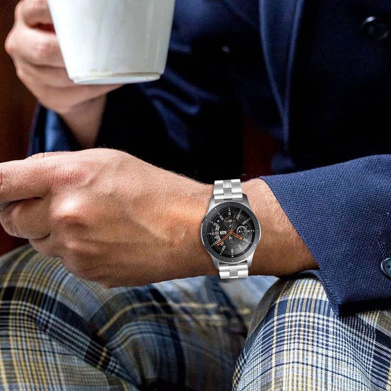 22mm Band for SAMSUNG Galaxy Watch 46mm Galaxy Watch 3 45mm Stainless Steel for SAMSUNG Gear S3 Straps
22mm Band for SAMSUNG Galaxy Watch 46mm Galaxy Watch 3 45mm Stainless Steel for SAMSUNG Gear S3 Straps