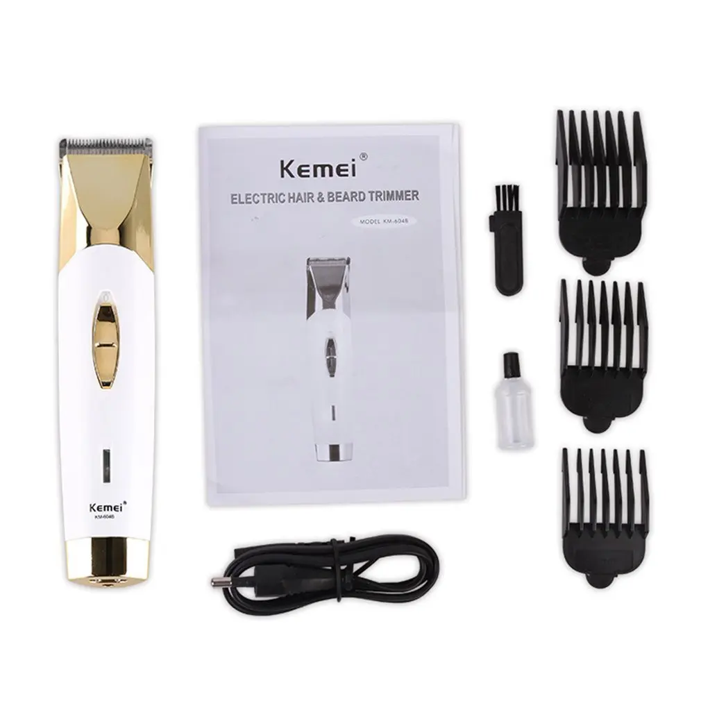 Professional Dry Dual-Use Hair Trimmer Electric Beard Shaver Body Hair Razor Barber KM-604B Hair Razor