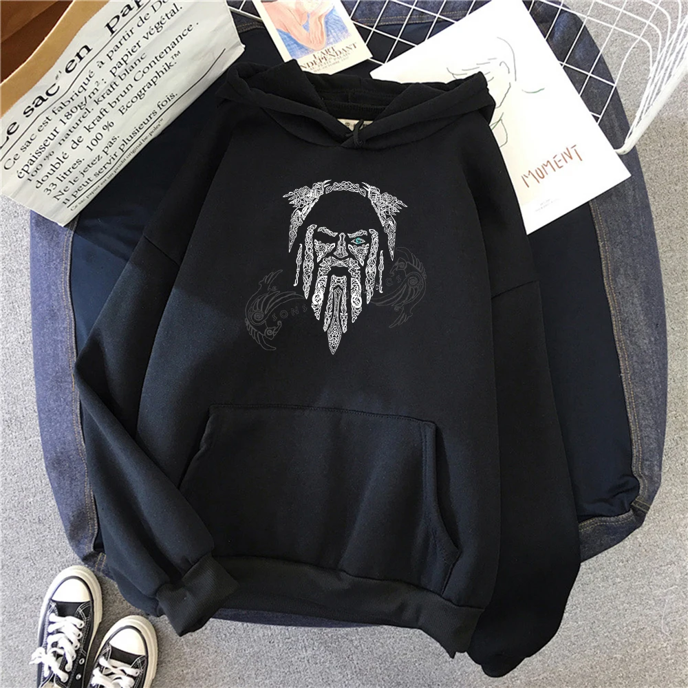 Hot Sale Fleece Autumn Clothing Movie Vikings Legend Printing Men'S Hoody Thick Winter Mens Hooded Oversized Loose Sweatshirt
Hot Sale Fleece Autumn Clothing Movie Vikings Legend Printing Men'S Hoody Thick Winter Mens Hooded Oversized Loose Sweatshirt