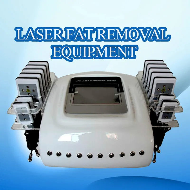 

14 Pads 650Nm 130mw Lipo Laser Slimming Machine Cellulite Removal LLLT Body Shape Fat Burning Skin Rejuvenation Beauty Equipment