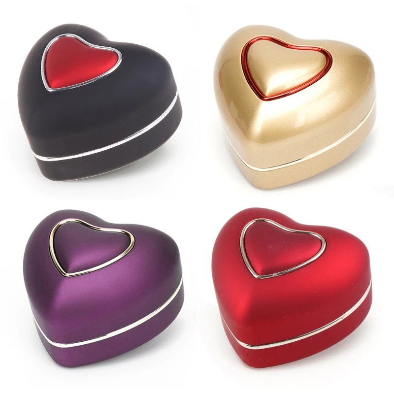 L5YA Heart-shaped LED Light Wedding Ring Box Engagement Rings Necklace Earrings Pendants Jewelry Display Case Holder
L5YA Heart-shaped LED Light Wedding Ring Box Engagement Rings Necklace Earrings Pendants Jewelry Display Case Holder