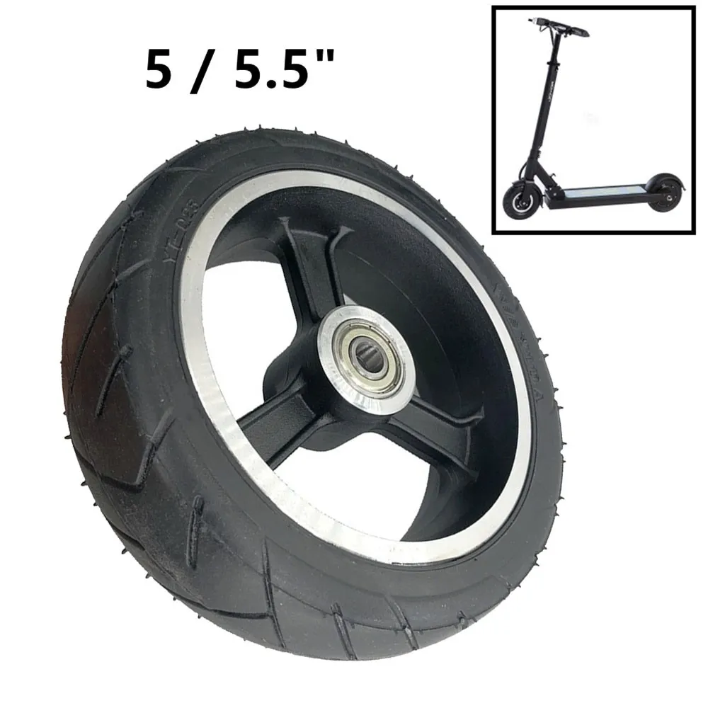 5/5.5 Inch Electric Scooter Tire With Wheel Hub Large Elasticity Rubber Solid Tire Cycling E-Scooter Tyre Parts Accessories
5/5.5 Inch Electric Scooter Tire With Wheel Hub Large Elasticity Rubber Solid Tire Cycling E-Scooter Tyre Parts Accessories