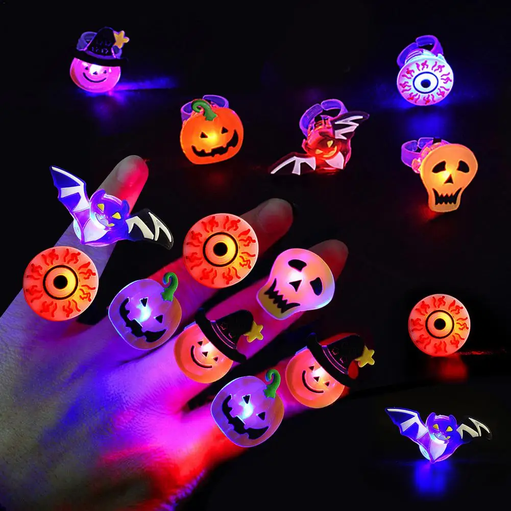Glowing Flash Rings Toys For Kids Cartoon Led Finger Light Flashing Toys Baby Girl Birthday Gift Halloween Theme Party Toys
Glowing Flash Rings Toys For Kids Cartoon Led Finger Light Flashing Toys Baby Girl Birthday Gift Halloween Theme Party Toys