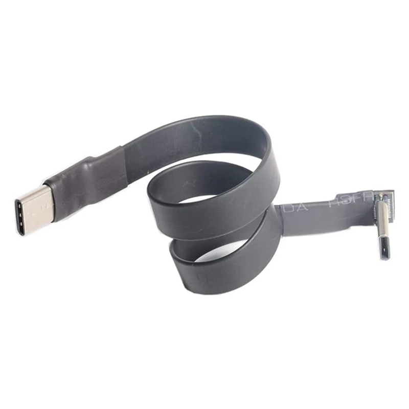 USB 3.1 Type C To Type C Extension Cable 90 Degree Adapter FPC FPV Ribbon Flat USB C Cable 3A 10Gbps EMI Shielding
USB 3.1 Type C To Type C Extension Cable 90 Degree Adapter FPC FPV Ribbon Flat USB C Cable 3A 10Gbps EMI Shielding