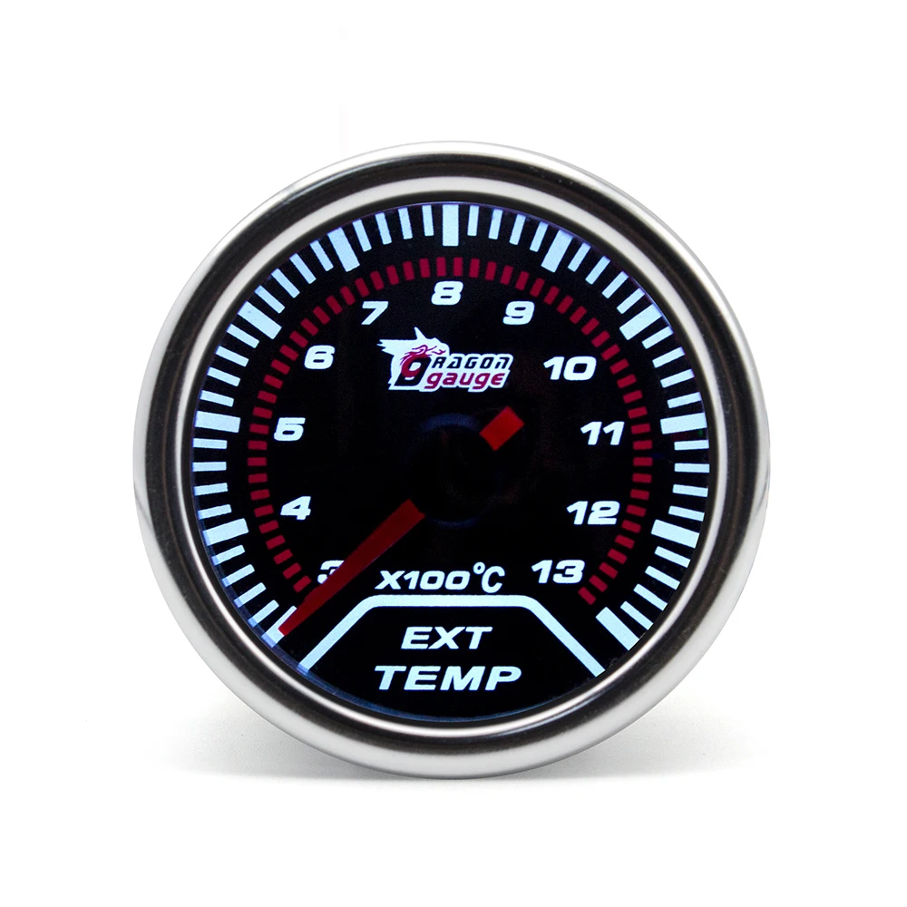 52mm Car Petrol Dials Exhaust Gas Temperature Sensor EXT Temp EGT Gauge Kit White LED Pointer Meter
52mm Car Petrol Dials Exhaust Gas Temperature Sensor EXT Temp EGT Gauge Kit White LED Pointer Meter