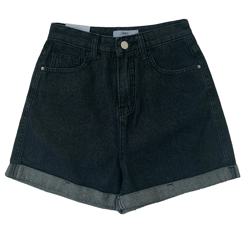 Basic Curled Open Line Denim Shorts Summer High Waist Loose Skinny Denim Hotpants Shorts 
Basic Curled Open Line Denim Shorts Summer High Waist Loose Skinny Denim Hotpants Shorts