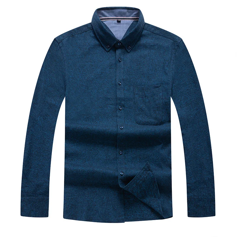 Autumn and winter thick men's plus size business leisure Long Sleeve Shirt Men's fat solid color long sleeve shirt
Autumn and winter thick men's plus size business leisure Long Sleeve Shirt Men's fat solid color long sleeve shirt