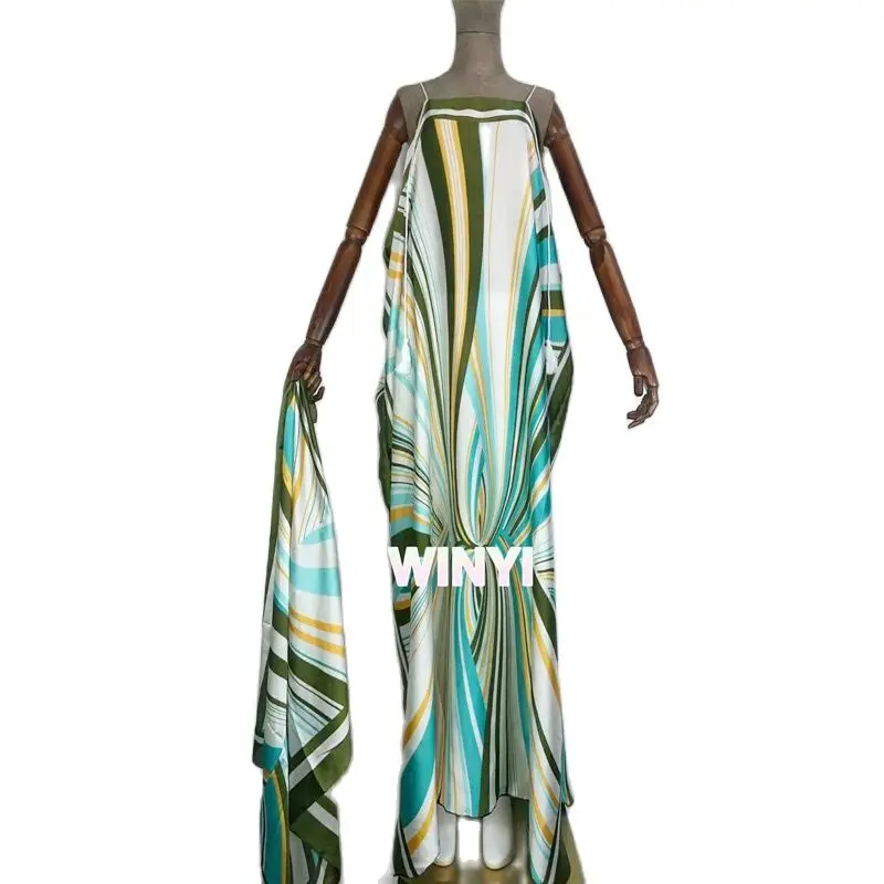WINIYI 2021 Bohemian print suspender star women's beach travel street size one size fits all suspender skirt with scarf
WINIYI 2021 Bohemian print suspender star women's beach travel street size one size fits all suspender skirt with scarf