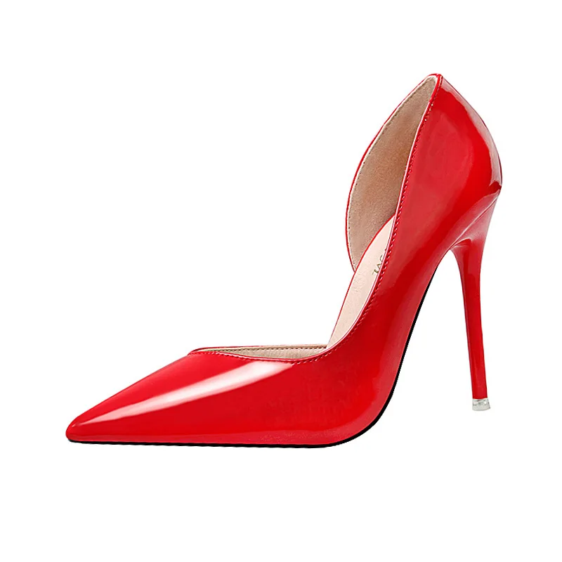 2020 Women's shoes Fashionable, simple, thin, high-heeled, shallow mouth, pointed side, sexy, thin, OL professional shoes
2020 Women's shoes Fashionable, simple, thin, high-heeled, shallow mouth, pointed side, sexy, thin, OL professional shoes