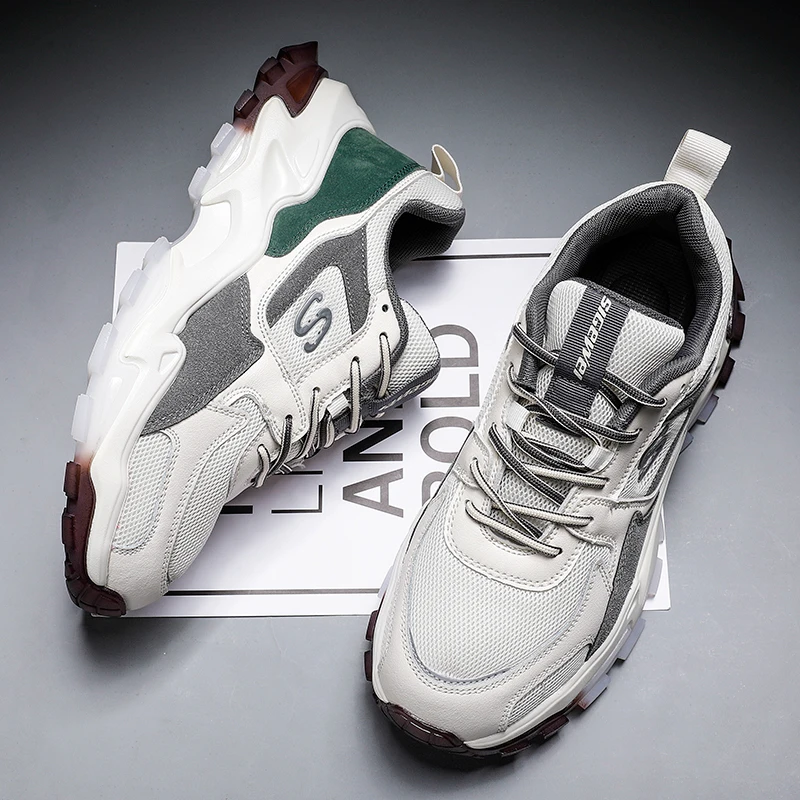 New Athletic Running Shoes For Men Thick Bottom Men Sport Shoes Anti Slip Walking Shoes Mens Brand Designer Boys Gym Sneakers
New Athletic Running Shoes For Men Thick Bottom Men Sport Shoes Anti Slip Walking Shoes Mens Brand Designer Boys Gym Sneakers