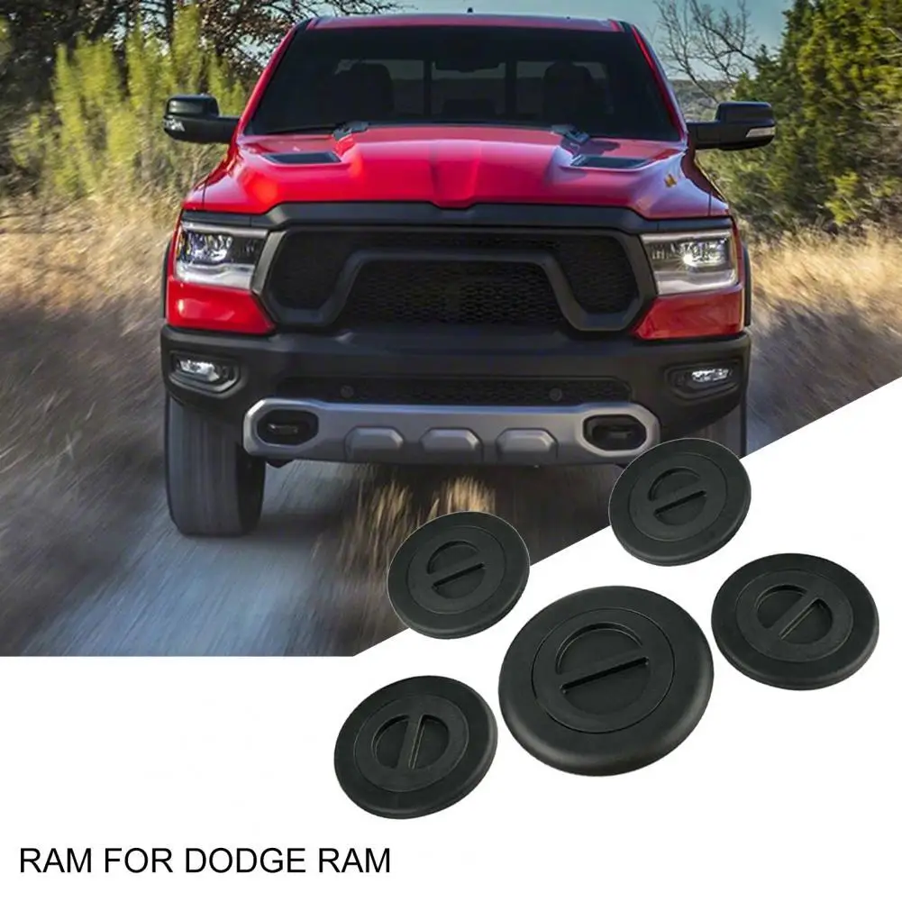 5Pcs Bed Plug Cover High Stability Crack-resistant ABS 68225506AA Corrosion-resistant Trailer Tow Cover for Dodge Ram Pickup RAM
5Pcs Bed Plug Cover High Stability Crack-resistant ABS 68225506AA Corrosion-resistant Trailer Tow Cover for Dodge Ram Pickup RAM