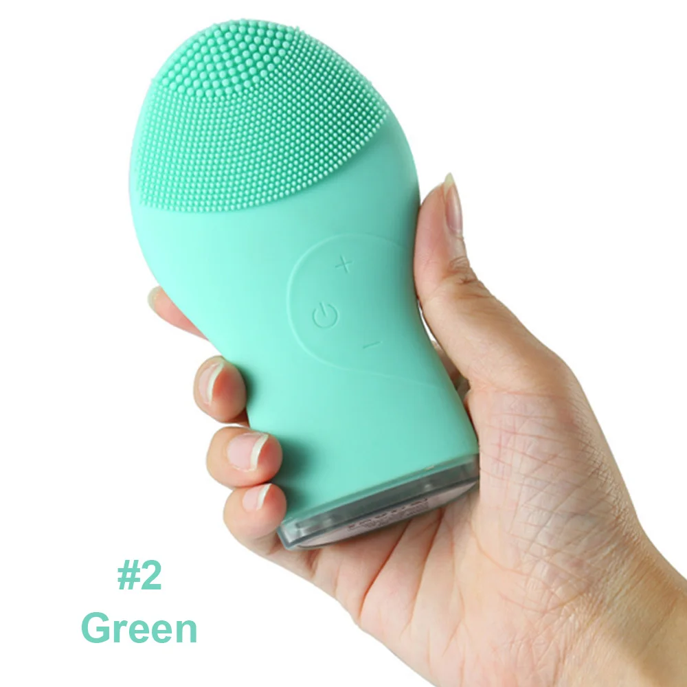 Silicone Mini Face Cleansing Brush Electric Face Cleanser Handheld Facial Cleanser Cleansing Skin Deep Washing Massage Brush New
Silicone Mini Face Cleansing Brush Electric Face Cleanser Handheld Facial Cleanser Cleansing Skin Deep Washing Massage Brush New