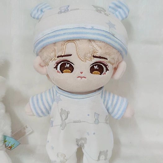 2pc 15/20cm Plush Doll's Clothes Outfit Accessories for Korea Kpop EXO Idol Dolls Pajama Bodysuit Clothing Fans Gift Collection
2pc 15/20cm Plush Doll's Clothes Outfit Accessories for Korea Kpop EXO Idol Dolls Pajama Bodysuit Clothing Fans Gift Collection