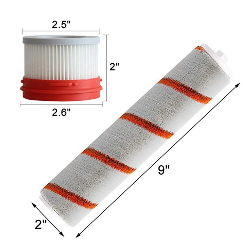 Roller Brush Filter for Xiaomi Dreame V8 V9 V10 Household Wireless Handheld Vacuum Cleaner Parts Accessories Kit ,7Pcs
Roller Brush Filter for Xiaomi Dreame V8 V9 V10 Household Wireless Handheld Vacuum Cleaner Parts Accessories Kit ,7Pcs