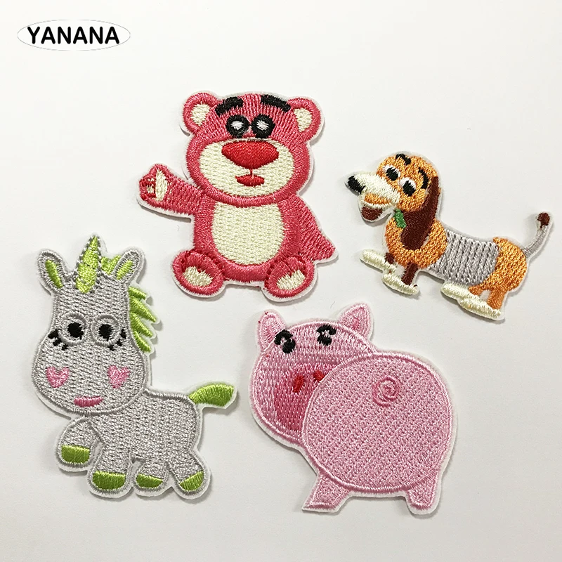 Pig pony puppy Little bear Cartoon cloth patches small animals patches bags hats clothing accessories shoes headwear accessories
Pig pony puppy Little bear Cartoon cloth patches small animals patches bags hats clothing accessories shoes headwear accessories