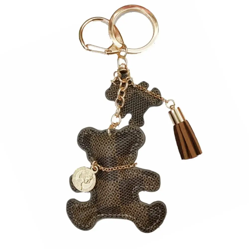 Cute Keychain Tassel Faux Leather Bear Keychain Key Ring Women Backpack Ornament Gift Keychain For Women Backpack Ornament
Cute Keychain Tassel Faux Leather Bear Keychain Key Ring Women Backpack Ornament Gift Keychain For Women Backpack Ornament