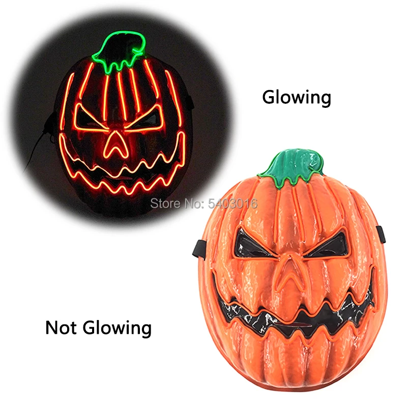 New arrival Event Party Supplies LED Light up Party Mask EL Luminous Party Mask Halloween Horror Mask Glow In Dark
New arrival Event Party Supplies LED Light up Party Mask EL Luminous Party Mask Halloween Horror Mask Glow In Dark