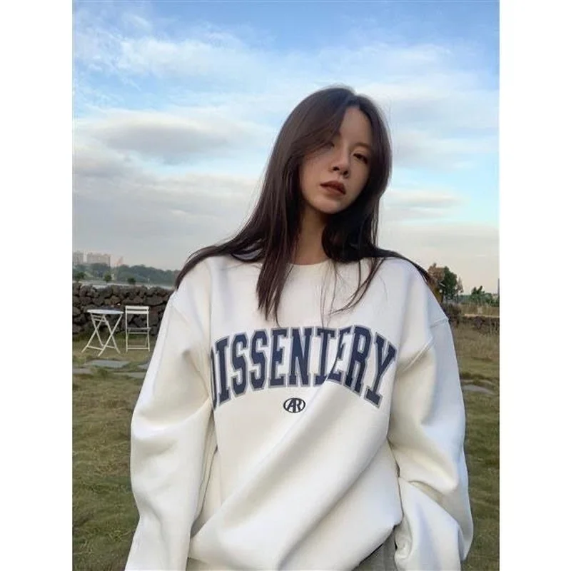 100% cotton sweater women's new loose and lazy style hoodless jacket in spring 2021
100% cotton sweater women's new loose and lazy style hoodless jacket in spring 2021