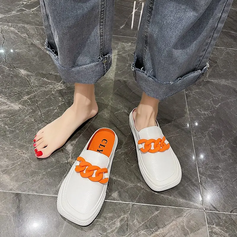 House Slippers Platform Women Luxury Shoes Candy Colors Cover Toe Pantofle Rivet Butterfly-Knot Loafers Slides Designer 2021 Sof 
House Slippers Platform Women Luxury Shoes Candy Colors Cover Toe Pantofle Rivet Butterfly-Knot Loafers Slides Designer 2021 Sof
