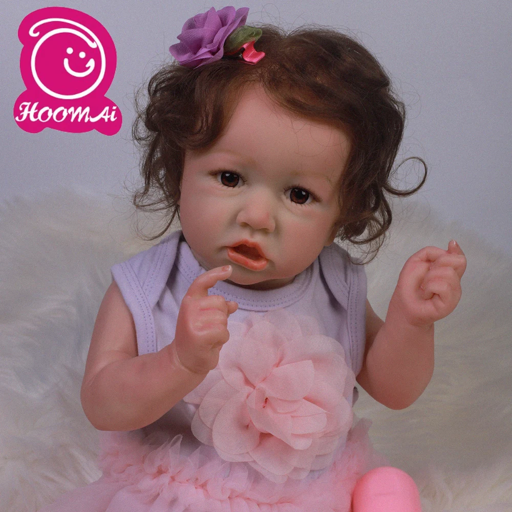 20 дюймов 50 см мягкие Виниловый фон для детской силиконовые всего тела Bebe Reborn Baby Doll