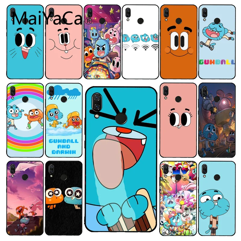 Maiyaca удивительный мир Gumball gumball чехол для телефона Xiaomi Redmi4X 6A 9 8A note pro 5Plus Note4 Note5 7