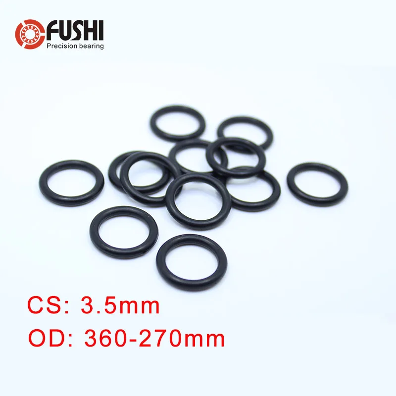 

CS3.5mm NBR ORing OD 360/365/215/220/225/230/235/240/245/250/255* 3.5mm 5PCS O-Ring Nitrile Gasket seal Thickness 3.5mm ORing