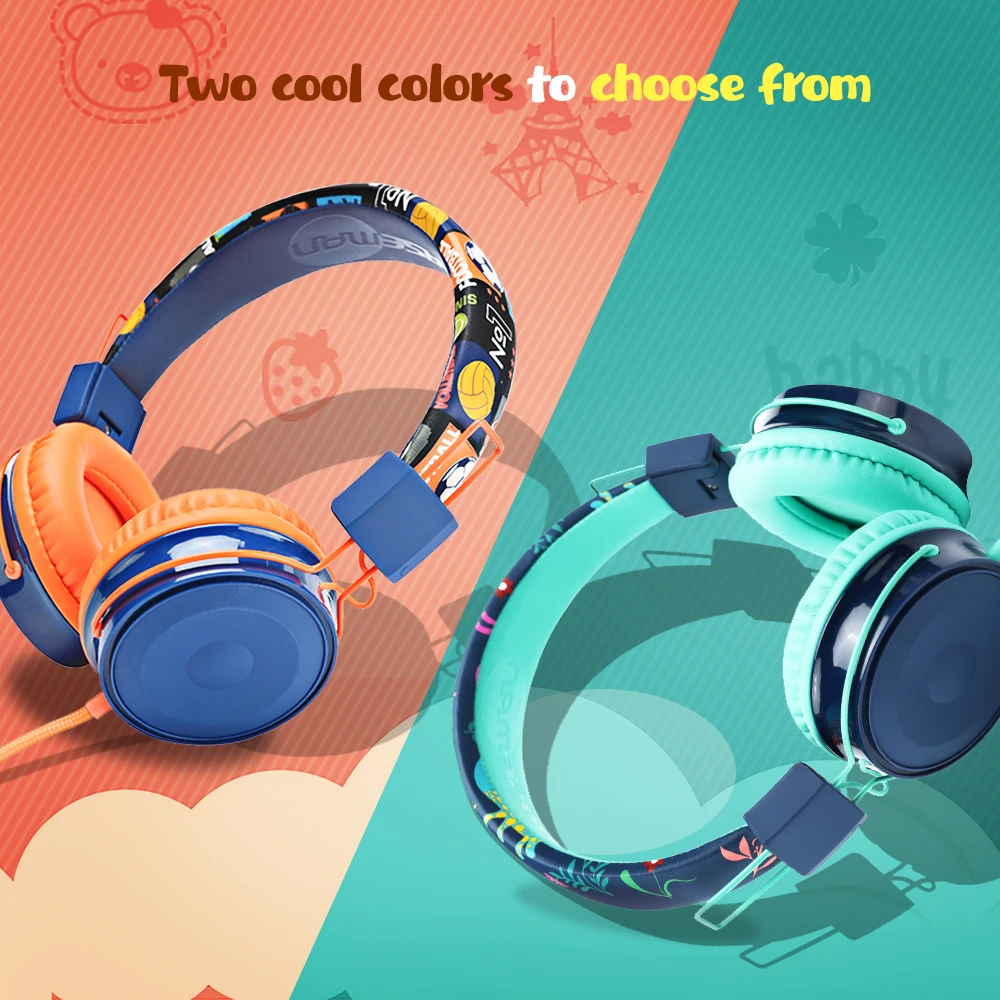 Wired Headphone With Microphone Girls boys Music Stereo Earphone Computer Gamer Children Earphone Foldable Headset Kids Gift
Wired Headphone With Microphone Girls boys Music Stereo Earphone Computer Gamer Children Earphone Foldable Headset Kids Gift