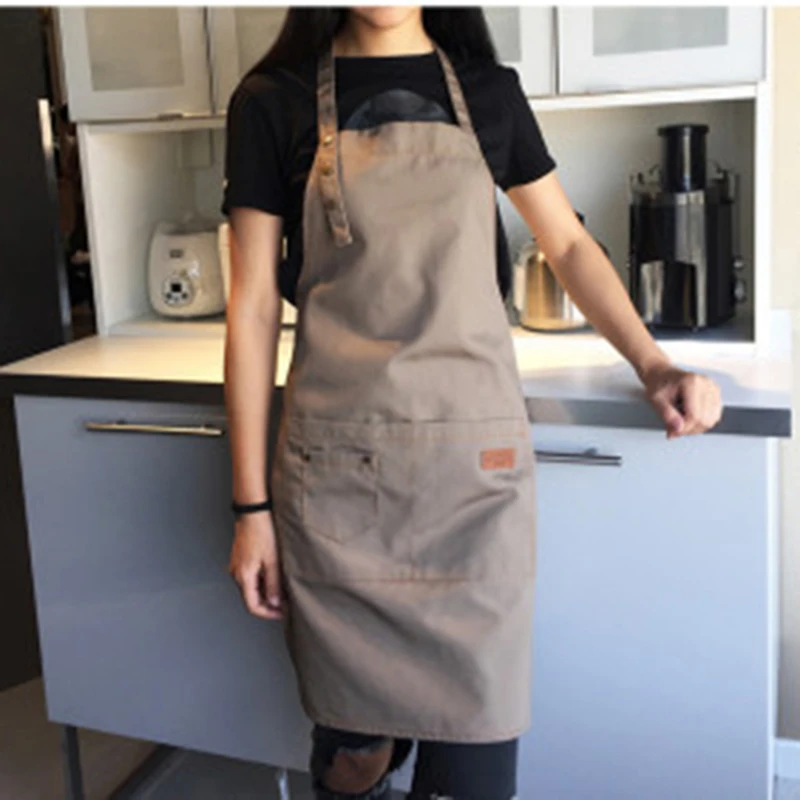Hanging Neck Canvas Apron Kitchen Cooking Apron Chef Waiter Cafe Barbecue Barber Apron Kitchen Accessories
Hanging Neck Canvas Apron Kitchen Cooking Apron Chef Waiter Cafe Barbecue Barber Apron Kitchen Accessories