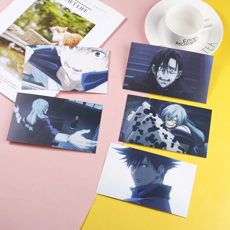 21Pcs/set Anime Jujutsu Kaisen Lomo Card Postcard Kids Gift Itadori Yuuji Fushiguro Megumi Kugisaki Nobara Bookmark
21Pcs/set Anime Jujutsu Kaisen Lomo Card Postcard Kids Gift Itadori Yuuji Fushiguro Megumi Kugisaki Nobara Bookmark
