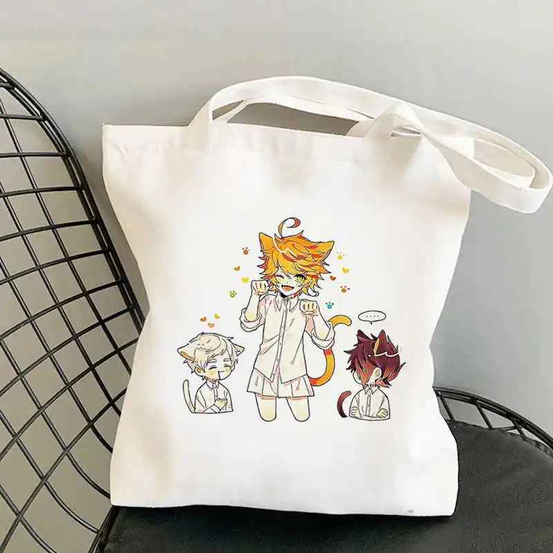 the Promise Neverland shopping bag tote handbag shopping eco bag sacola boodschappentas woven bolsas reutilizables sacolas
the Promise Neverland shopping bag tote handbag shopping eco bag sacola boodschappentas woven bolsas reutilizables sacolas