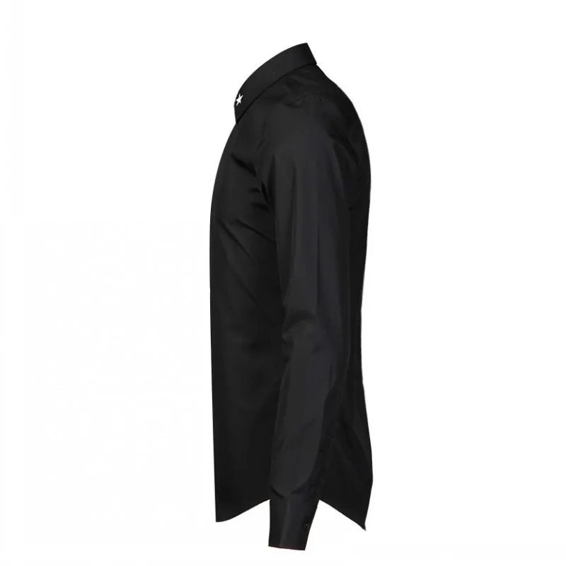 Elegant 2023 New Shirts Man Pentagram Embroidery Slim Business Casual Square Collar Long Sleeve Dress Shirts Mens Tops Clothes
Elegant 2023 New Shirts Man Pentagram Embroidery Slim Business Casual Square Collar Long Sleeve Dress Shirts Mens Tops Clothes