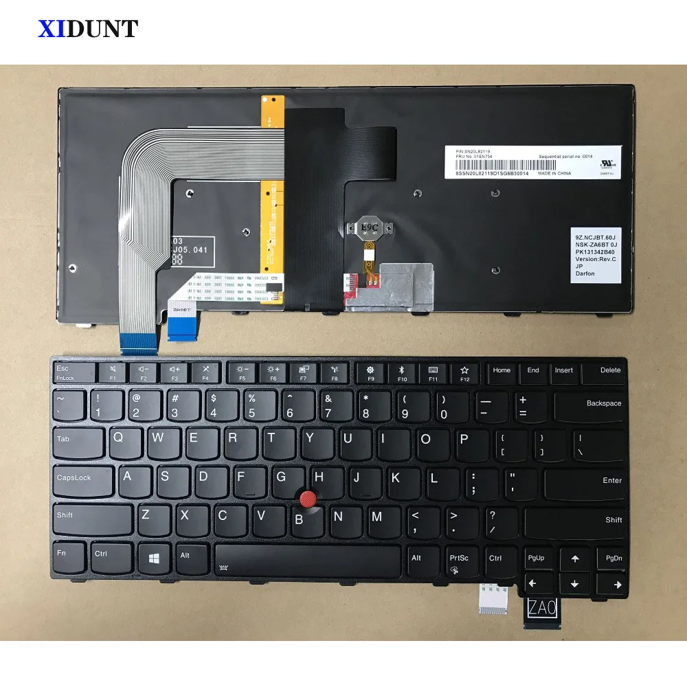 Новая Оригинальная клавиатура для Lenovo ThinkPad T460S T470S с английской подсветкой 01EN682 01EN723 00PA452 00PA534
Новая Оригинальная клавиатура для Lenovo ThinkPad T460S T470S с английской подсветкой 01EN682 01EN723 00PA452 00PA534