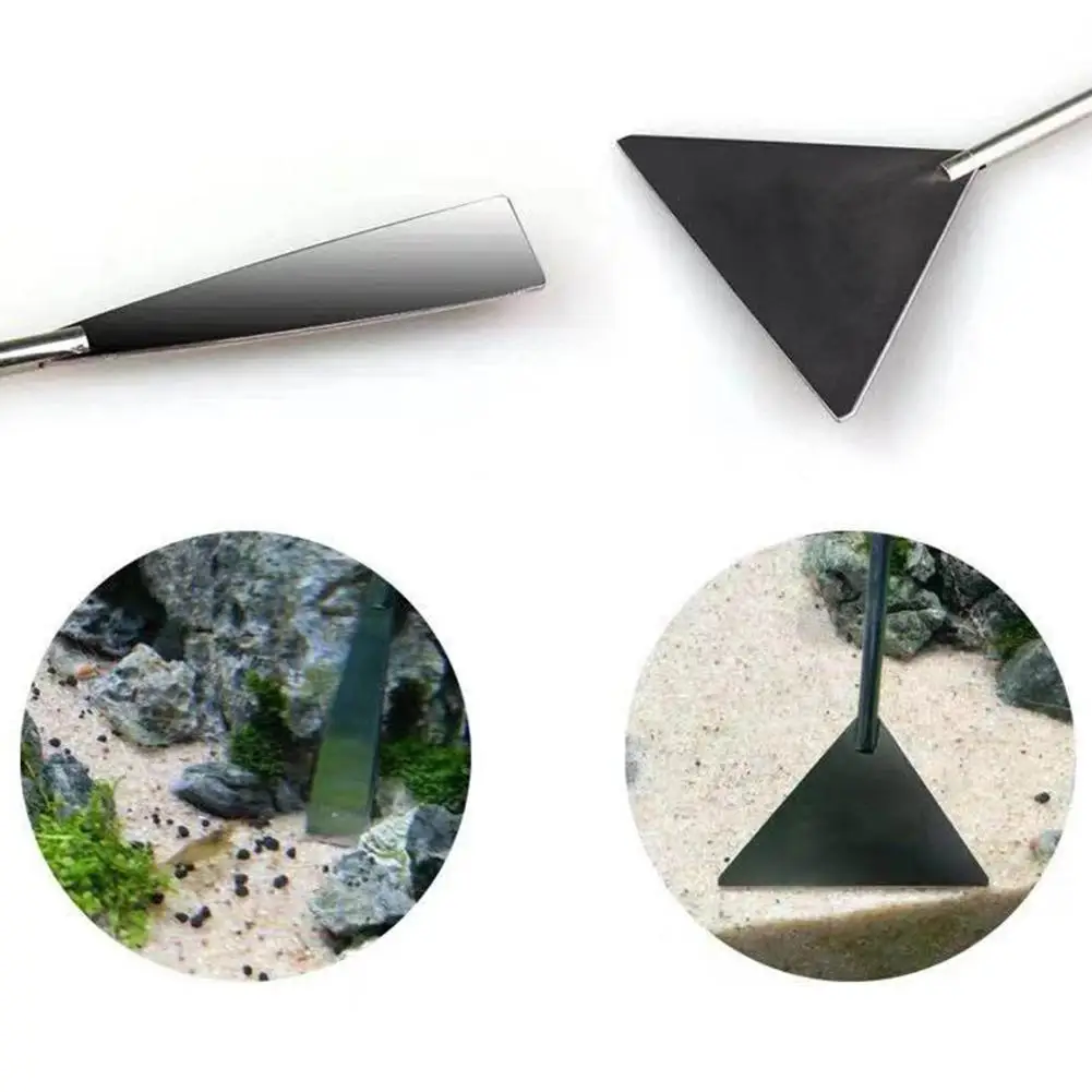 Aquarium Tank Shovel Stainless Steel Durable Moss Sand Spade for Garden Grass Land Use for fish landscaping and daily flat sand
Aquarium Tank Shovel Stainless Steel Durable Moss Sand Spade for Garden Grass Land Use for fish landscaping and daily flat sand
