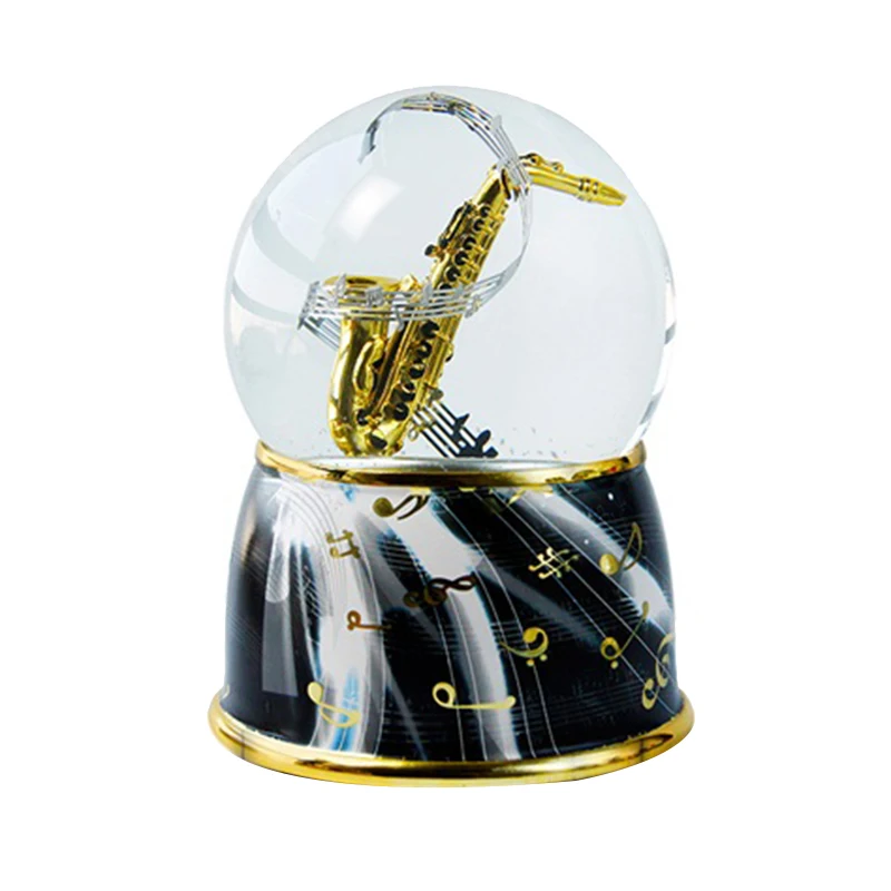 Music Theme Saxophone Crystal Ball Music Box Souvenir Birthday Party Personalized Gift Music Box
Music Theme Saxophone Crystal Ball Music Box Souvenir Birthday Party Personalized Gift Music Box