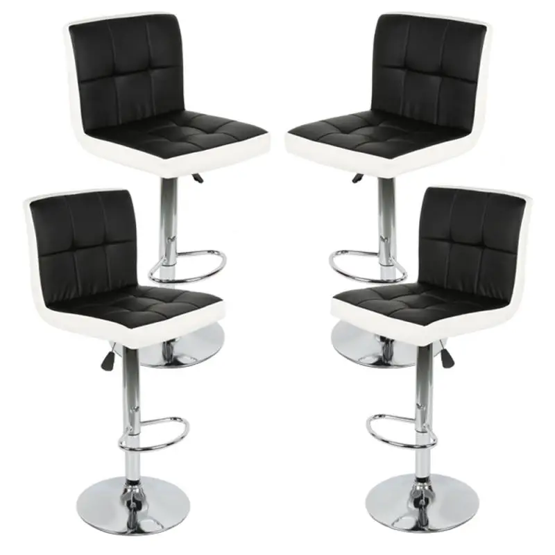 2pcs Bar Chair Six-compartment Backrest Bar Chair Black And White Living Room Chairs Comfortable Home Furniture HWC
2pcs Bar Chair Six-compartment Backrest Bar Chair Black And White Living Room Chairs Comfortable Home Furniture HWC