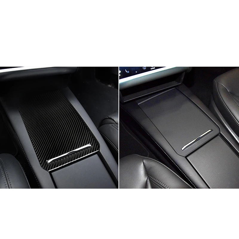 Car styling Carbon Fiber Car Center Console Storage Box Panel Cover Decoration Cover Sticker for Tesla Model X
Car styling Carbon Fiber Car Center Console Storage Box Panel Cover Decoration Cover Sticker for Tesla Model X