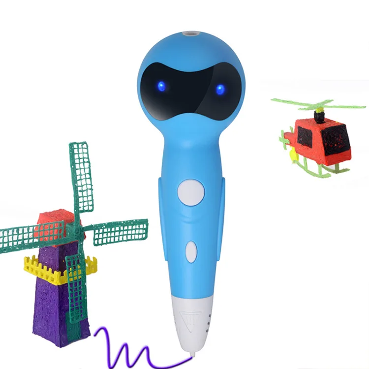 Robot 3D Pen Cryogenic storage 3D printing pen Craft Toys Cryogenic storage 3D printing pen with voice function
Robot 3D Pen Cryogenic storage 3D printing pen Craft Toys Cryogenic storage 3D printing pen with voice function