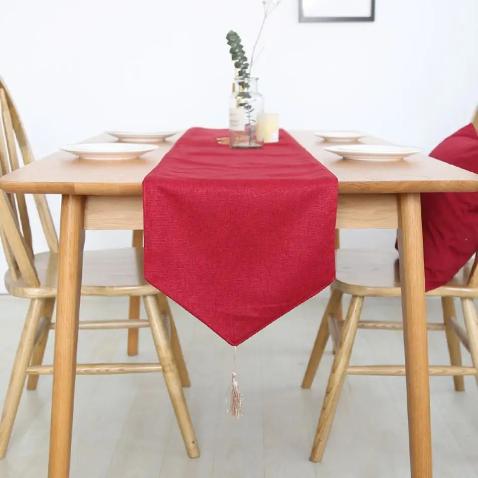 Table Runner with Tassel, Cotton Linen Fabric Tablecloth,Doilie Modern Bedroom,for Dining Wedding Hotel Kitchen Table Decoration
Table Runner with Tassel, Cotton Linen Fabric Tablecloth,Doilie Modern Bedroom,for Dining Wedding Hotel Kitchen Table Decoration