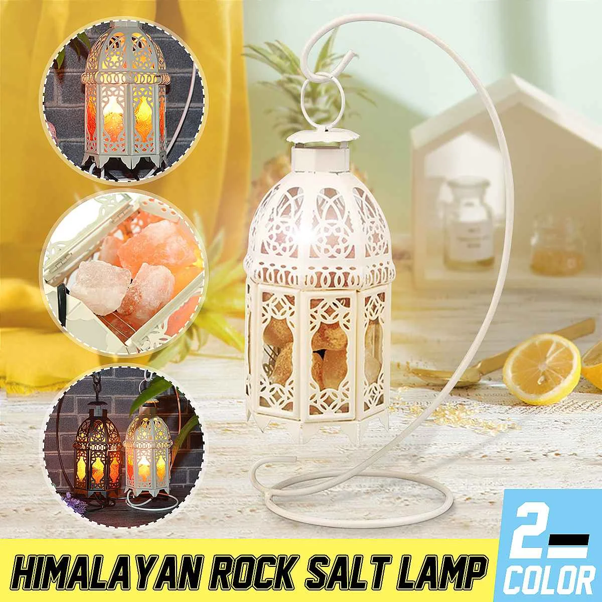 Vintage Iron Frame Himalayan Salt Lamp Air Purifier Natural Crystal Night Light Desktop Table Rock Salt Lamp For Home Decoration
Vintage Iron Frame Himalayan Salt Lamp Air Purifier Natural Crystal Night Light Desktop Table Rock Salt Lamp For Home Decoration