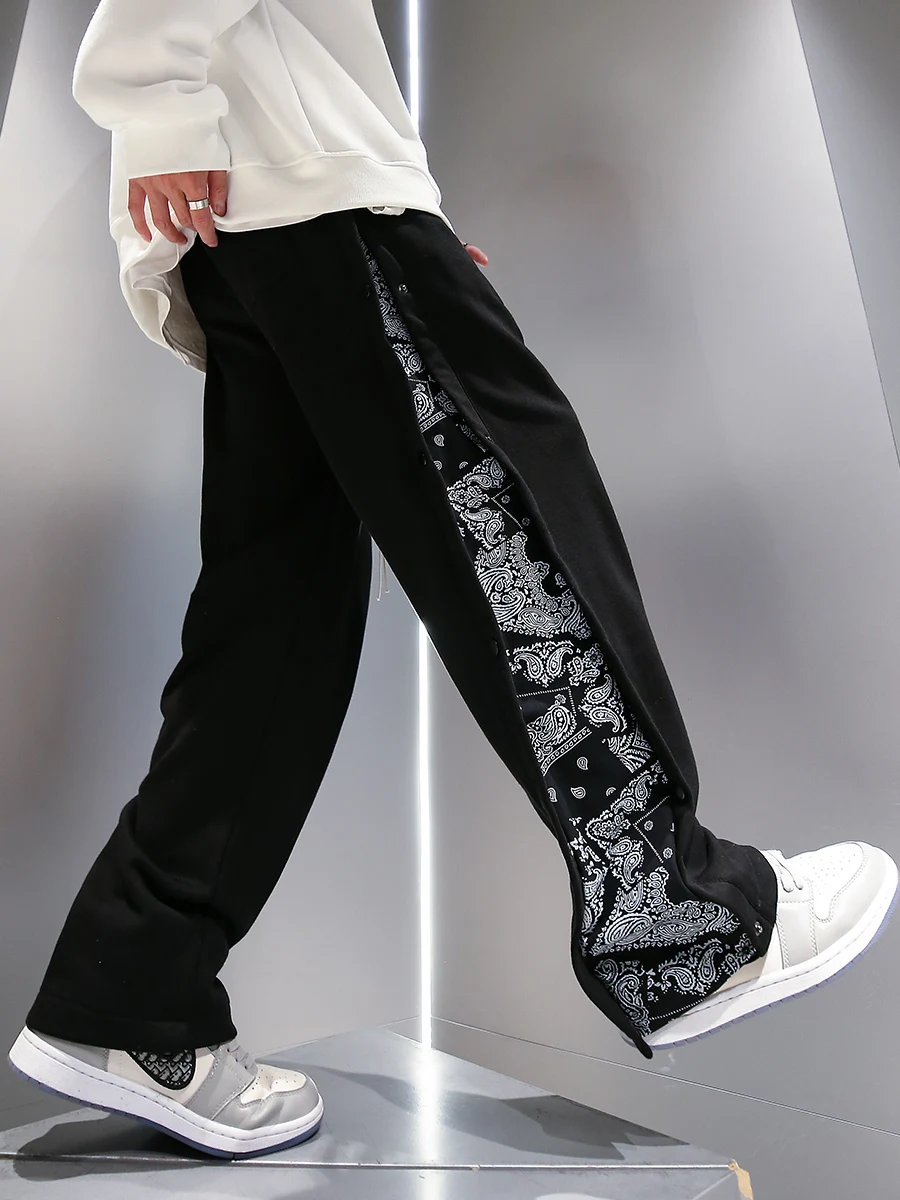 Pants Solid Baggy Loose Elastic Pants Sweatpants Casual Pants Trousers Large New straight Grey black
Pants Solid Baggy Loose Elastic Pants Sweatpants Casual Pants Trousers Large New straight Grey black
