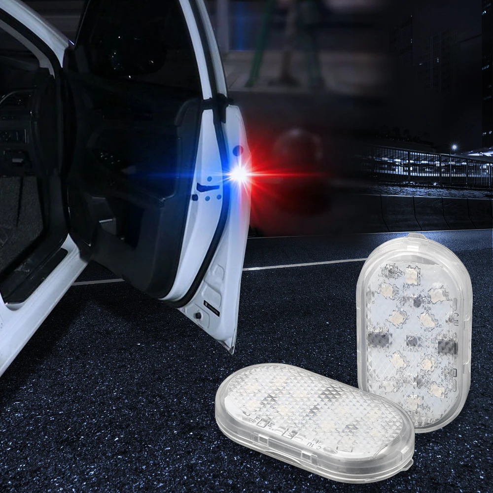 Wireless Magnetic Signal Lamp 10 LEDs Safety Anti-collision Lights Parking Lamp Universal 2 Pcs Car Openning Door Warning Light
Wireless Magnetic Signal Lamp 10 LEDs Safety Anti-collision Lights Parking Lamp Universal 2 Pcs Car Openning Door Warning Light