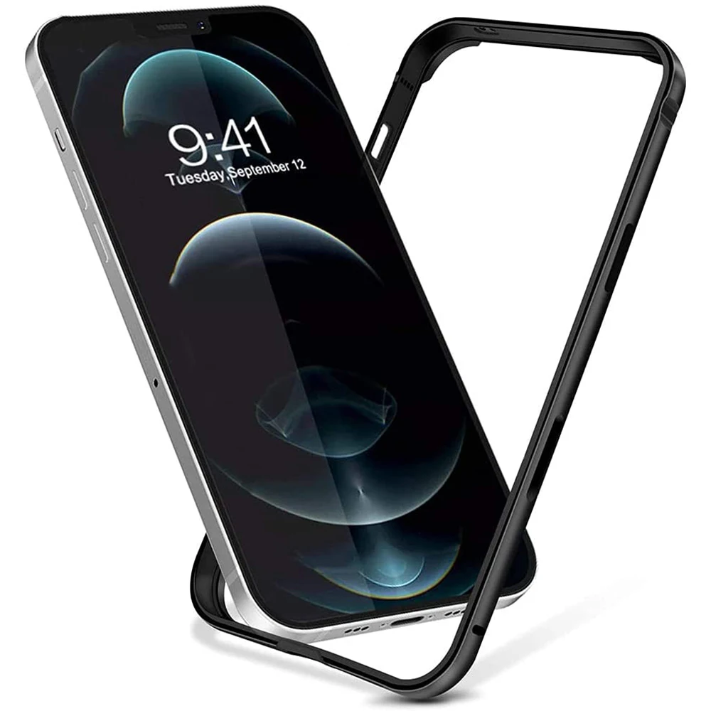 Защитный алюминиевый силиконовый чехол-бампер для iPhone 13 Pro MAX 12 Mini 11 12Pro 11Pro X XS XR