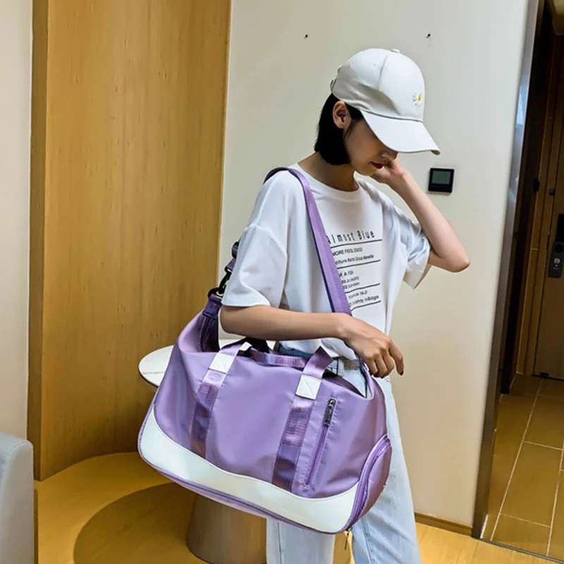 Waterproof Sports Yoga Bag Women Gym Bags Nylon Fitness Storage Training Handbags With Shoes Pocket Traveling Sac De Sport
Waterproof Sports Yoga Bag Women Gym Bags Nylon Fitness Storage Training Handbags With Shoes Pocket Traveling Sac De Sport