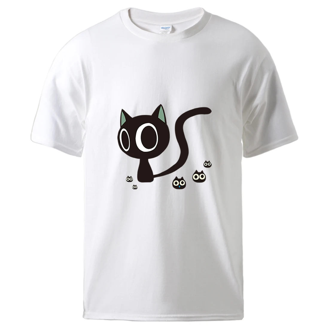Fashion Hip Hop Streetwear Tee Shirts Cute Cats Print Men's T Shirts Summer Cool Short Sleeve Cotton Tees Casual Loose Tops
Fashion Hip Hop Streetwear Tee Shirts Cute Cats Print Men's T Shirts Summer Cool Short Sleeve Cotton Tees Casual Loose Tops