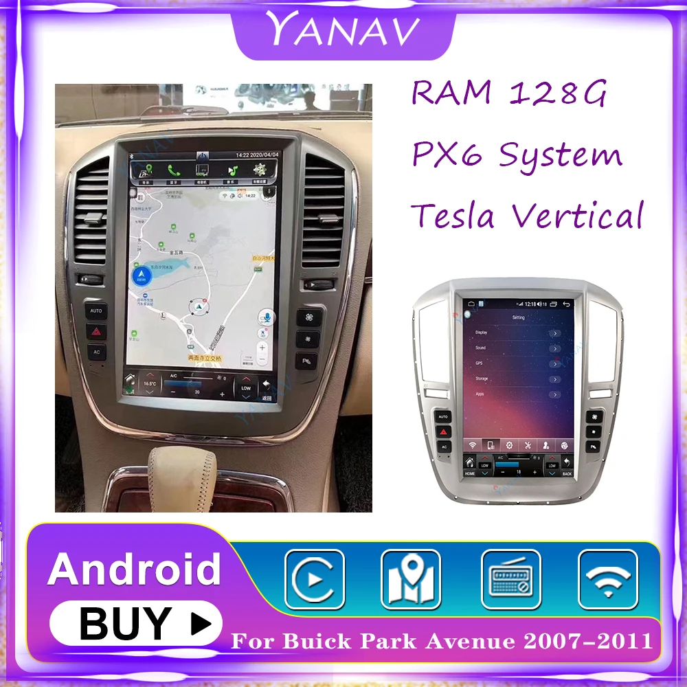 Автомагнитола 2 Din на Android с GPS-навигацией для Buick Park Avenue 2007-2011, автомобильный видеостереоприемник, мультимедийная система, mp3-плеер
Автомагнитола 2 Din на Android с GPS-навигацией для Buick Park Avenue 2007-2011, автомобильный видеостереоприемник, мультимедийная система, mp3-плеер
